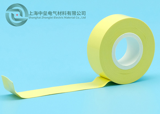 Yellow Anti Slip Waterproof Self Fusing Silicone Tape 25MM For Fishing Rod Handle