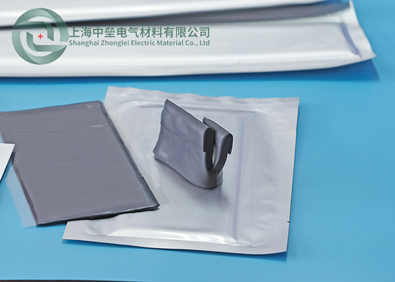 Customizable Clear Self Curing Silicone Pad Temp Resistant Silicone Rubber Pad