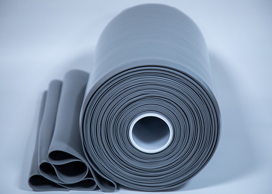 Ultra Soft Gray Silicone Foam Pressure Sensitive Type For Insulation Systems