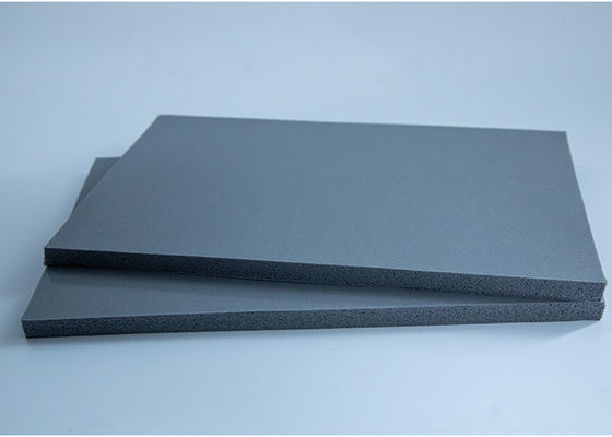 Gray Colour Silicone Sponge Foam UL94-V0 High Compressibility Customized Width