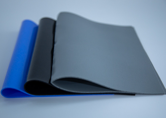 ZLPP200 Gray Colour Flame Retardant High Compressibility Silicone Foam Used for  Electrical Control Cabinets