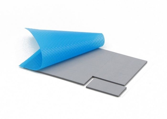 3 W/mK Blue Thermally Conductive Silicone Gap Filler Pad 25 Shore A Hardness