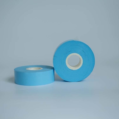 Blue Colour Damping Self Fusing Silicone Tape Anti Slip Heat Resistant For Rackets Handle