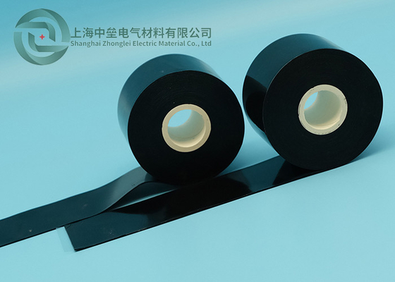 Black Self Fusing Pipe Repair Tape Chemical Resistant Waterproof Tape For Pipe Leaks