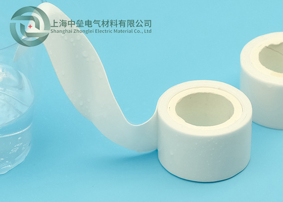White Colour Damping Self Fusing Silicone Tape Anti Slip For Golf Club Handles