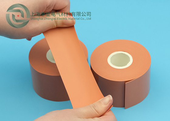 35kv Maximum Voltage 5cm Width Red Flame Retardant Self Amalgamating Silicone Tape for Substation Busbar Insulation