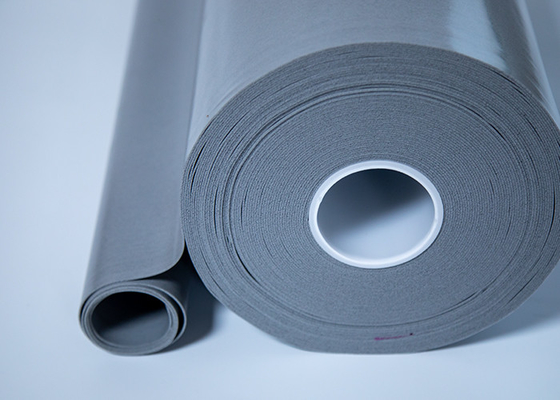Effective Shock Absorption Silicone Foam Gray UL94-V0 Double Sided Adhesive