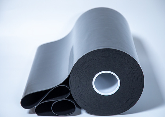 Black Flexible Flame Retardant Silicone Foam Shock Absorption For Battery Packs