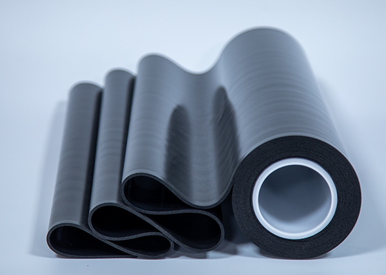 Black Automotive Shock Absorption Sealing Silicone Foam Density 0.2 - 0.5g/cm3